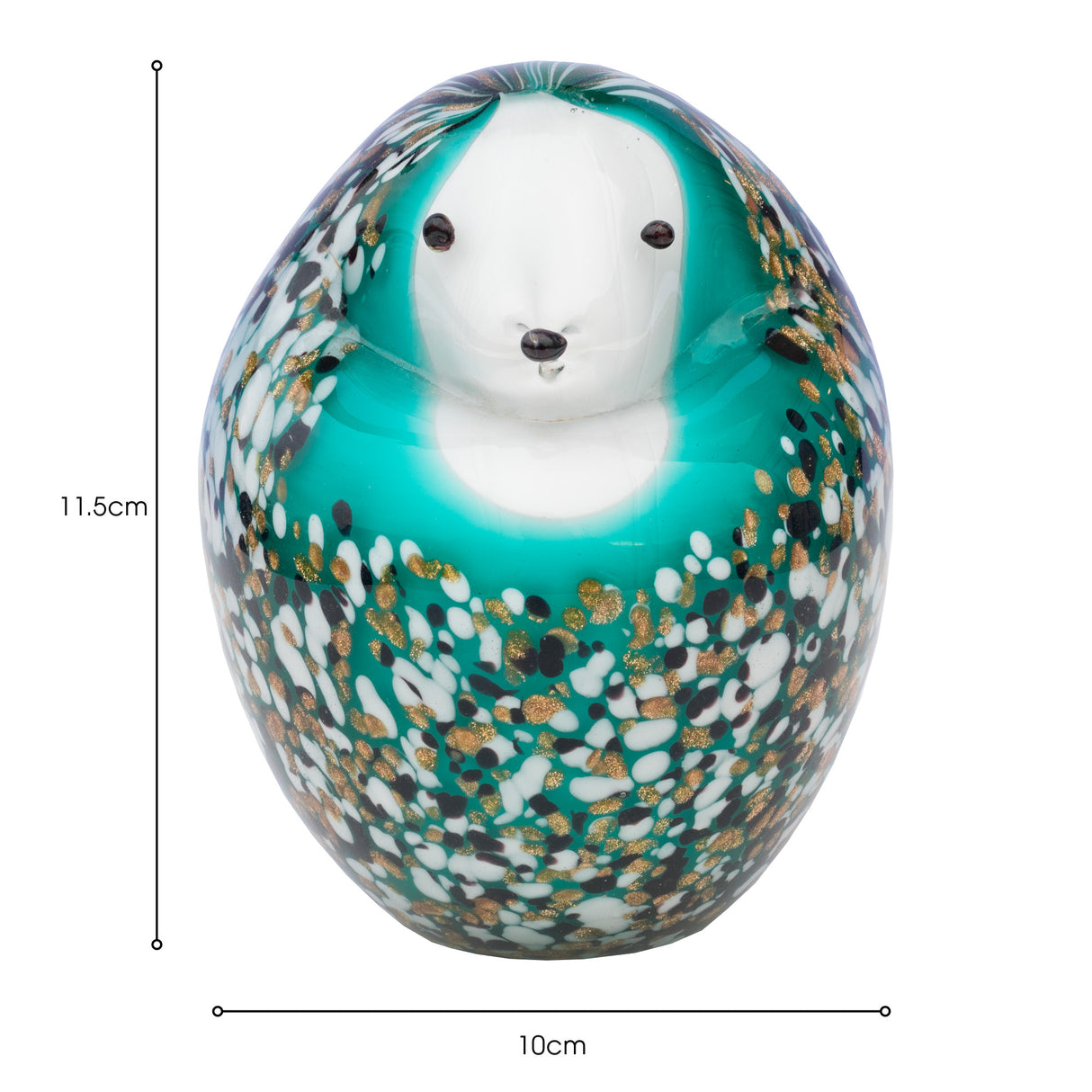 Glass Blue Hedgehog